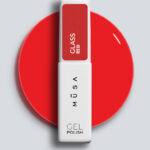 GEL POLISH GLASS RED