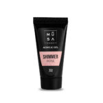ACRYLIC GEL 32 SHIMMER ROSE 35ML